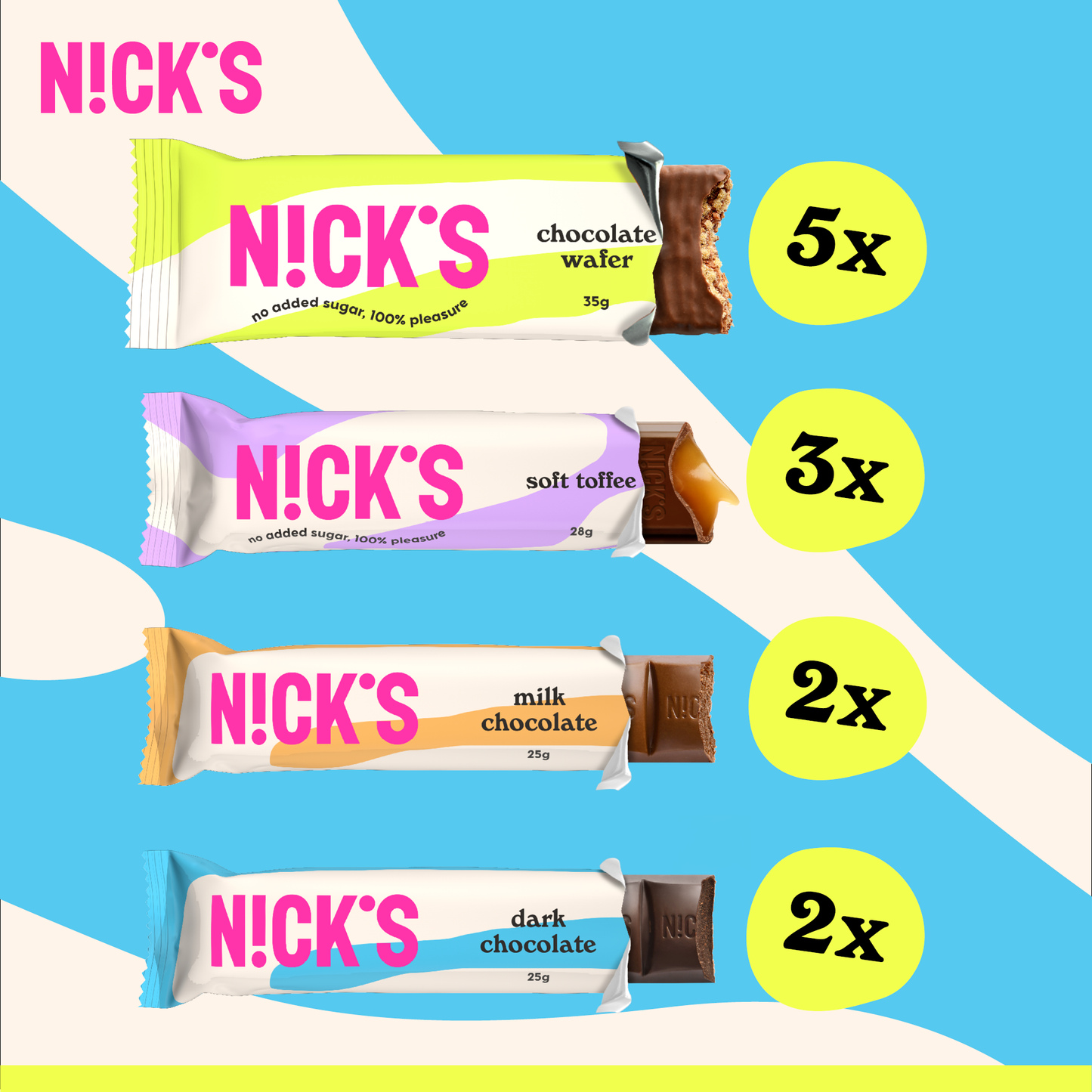 Schoko-Mix 12 Riegel