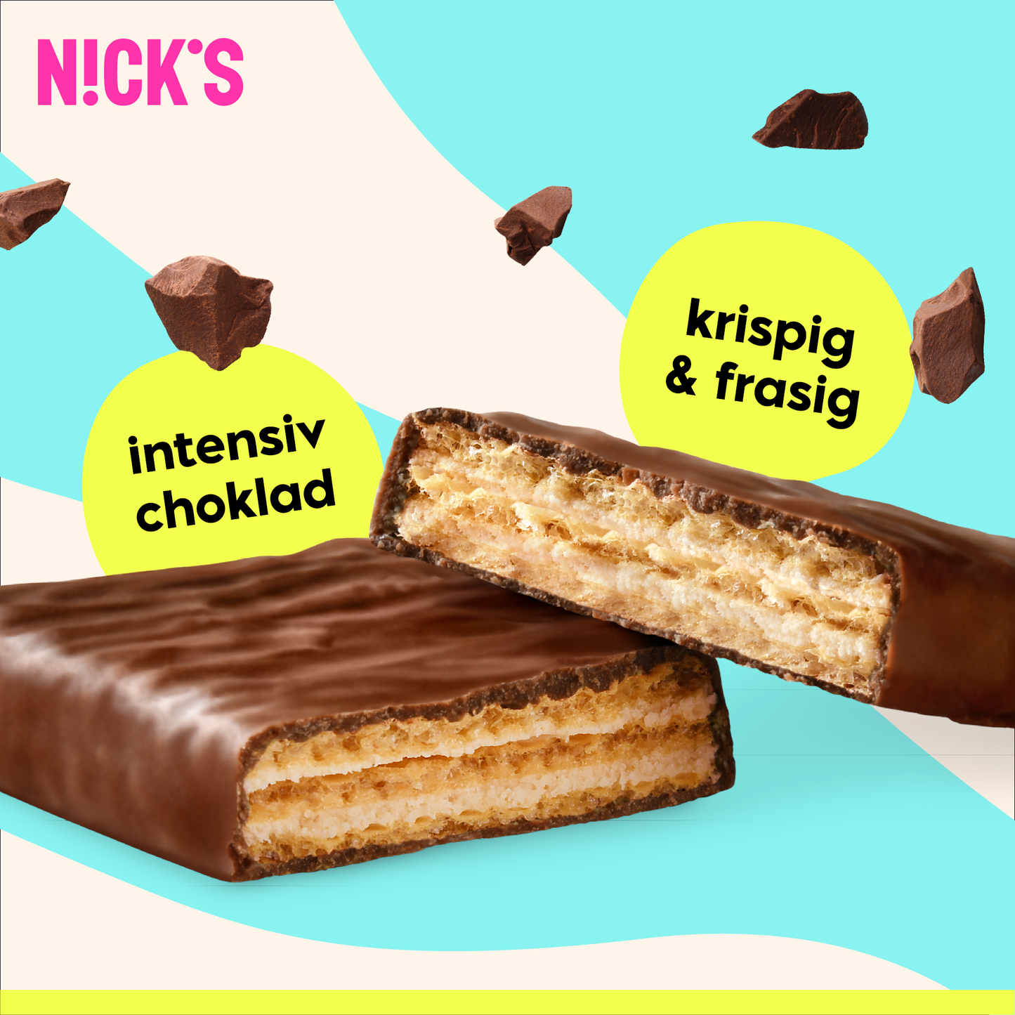 Proteinwaffel Schokolade