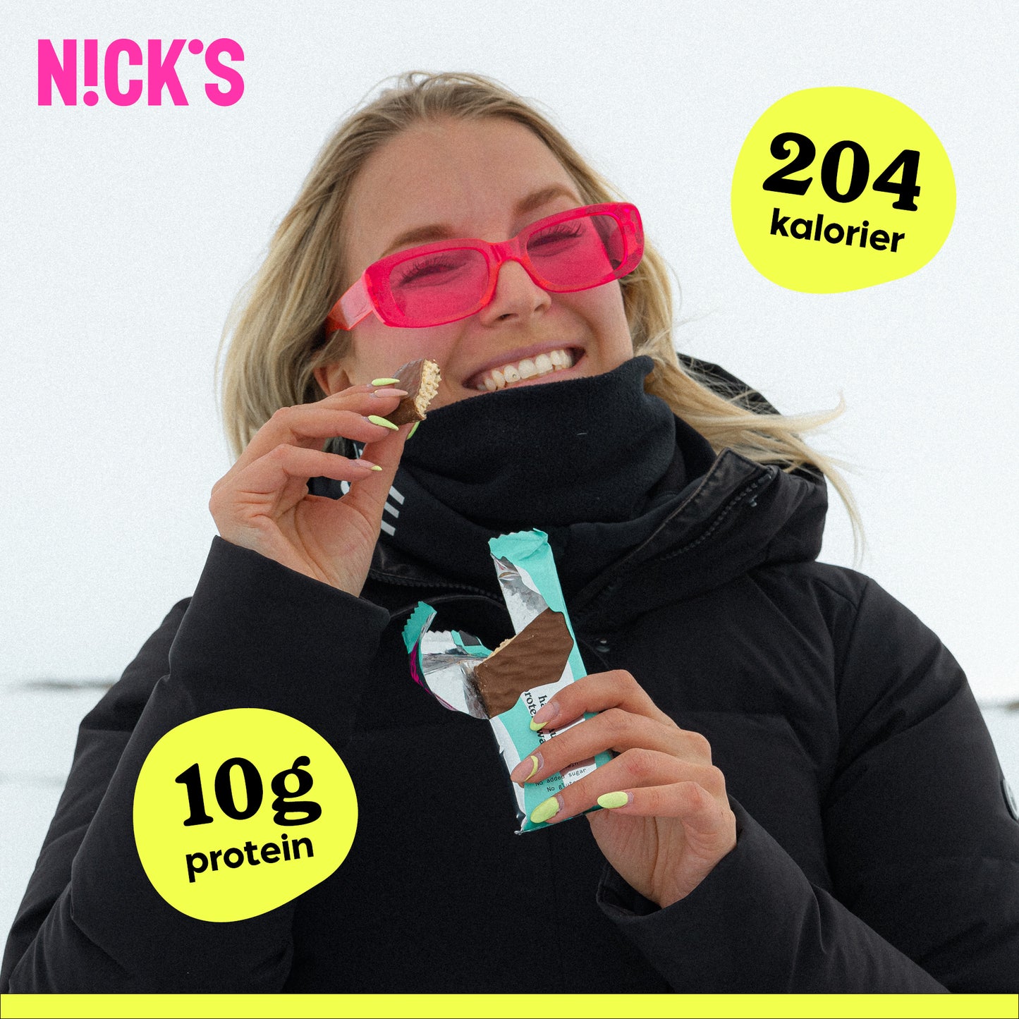 Proteinwaffel Erdnussbutter