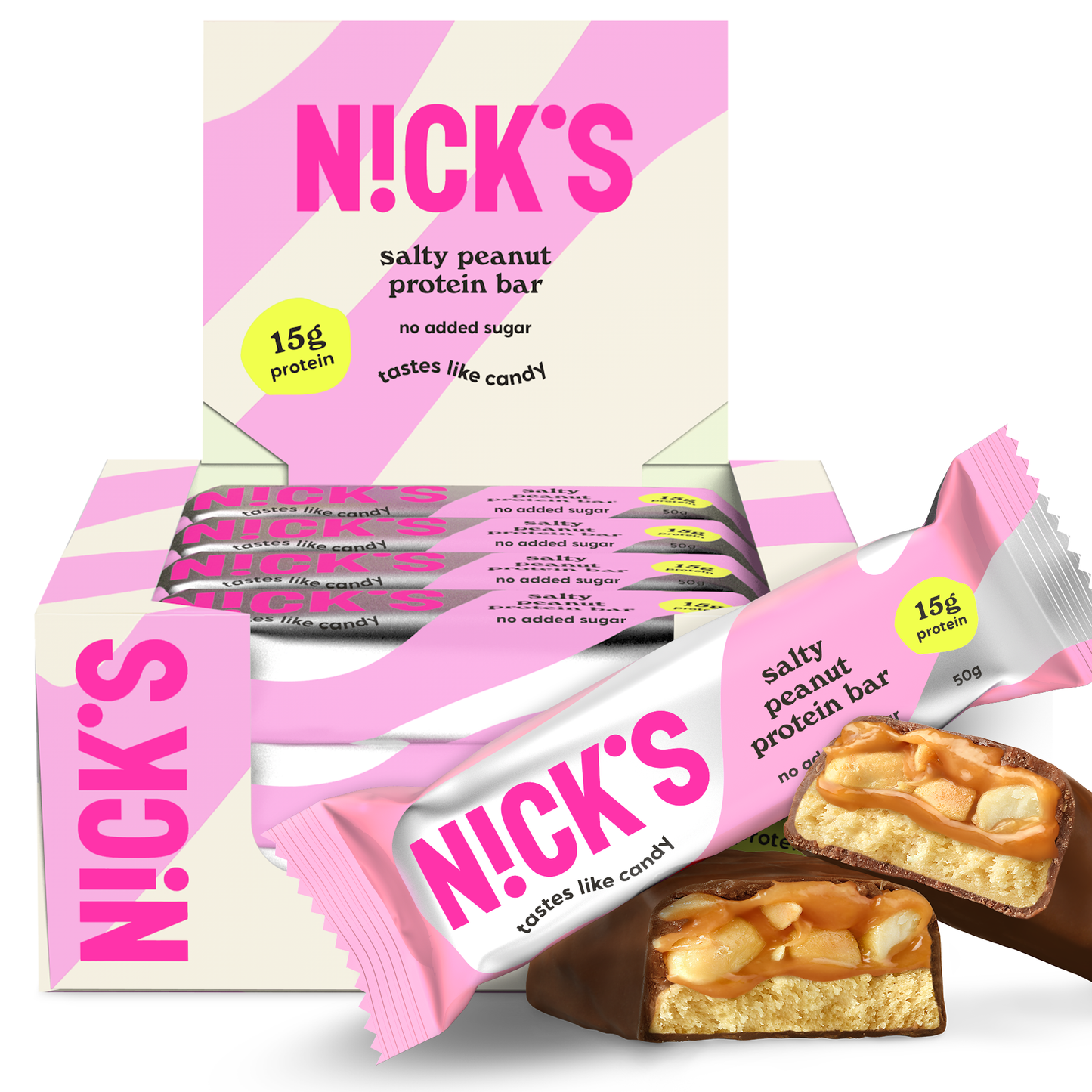 Proteinriegel Gesalzene Erdnuss 12 x 50g