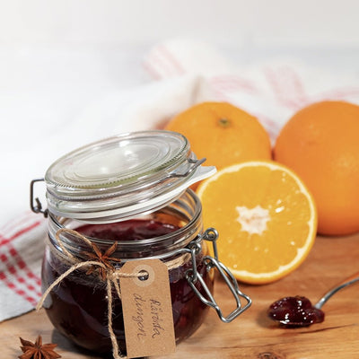 Healthy sugar-free raw lingonberries.