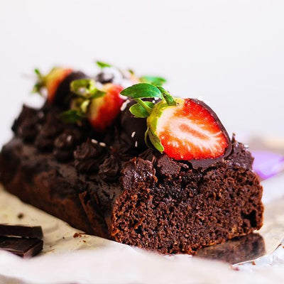 Chocolate Fudge Brownie no added sugar.