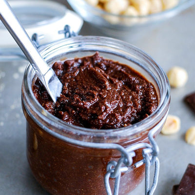 Healthy Nutella no added sugar.