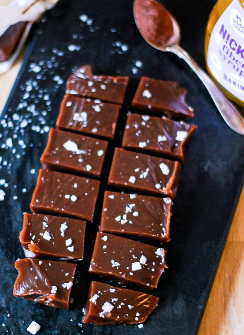 Make soft Toffee Fudge without added sugar.