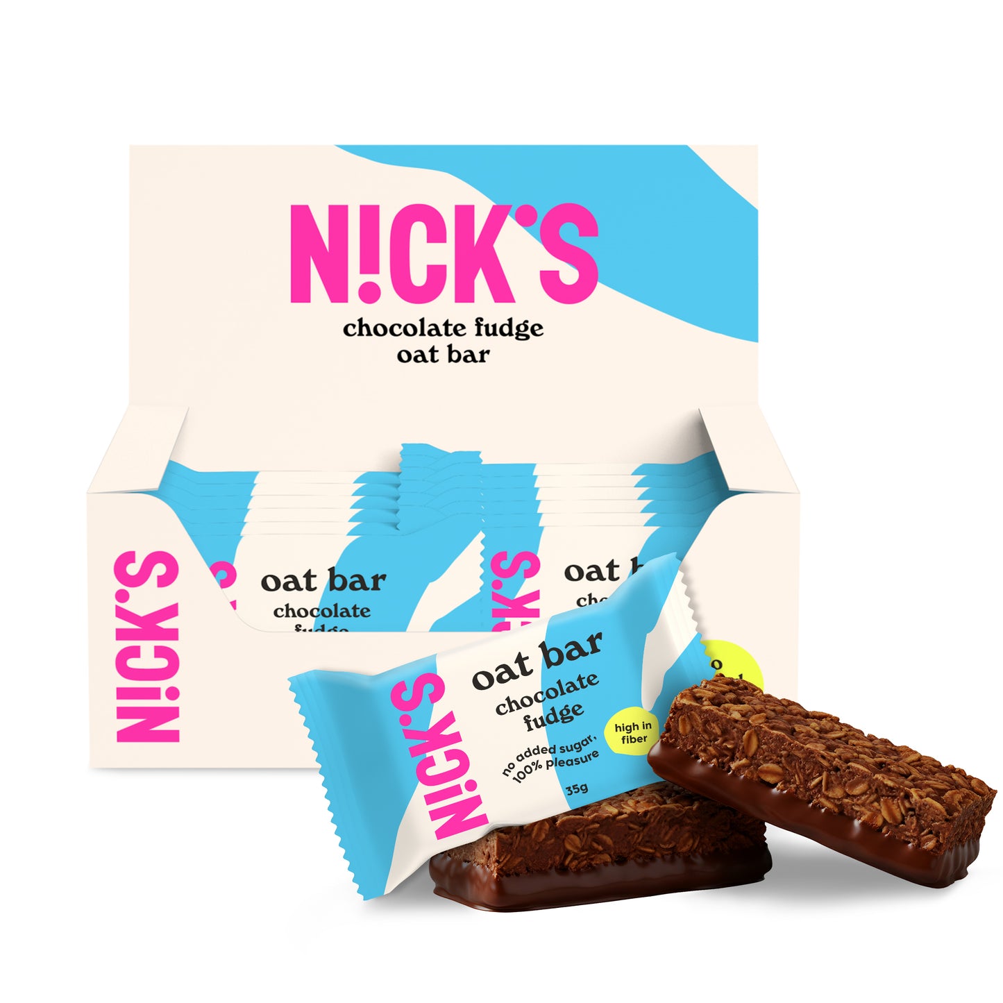 Haferriegel Schokolade Fudge 12x35g