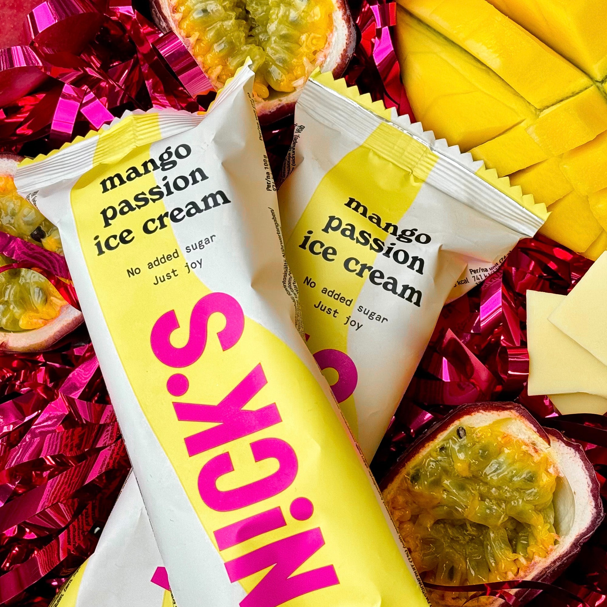 Mango passion | Glass utan tillsatt socker – NICK'S EU