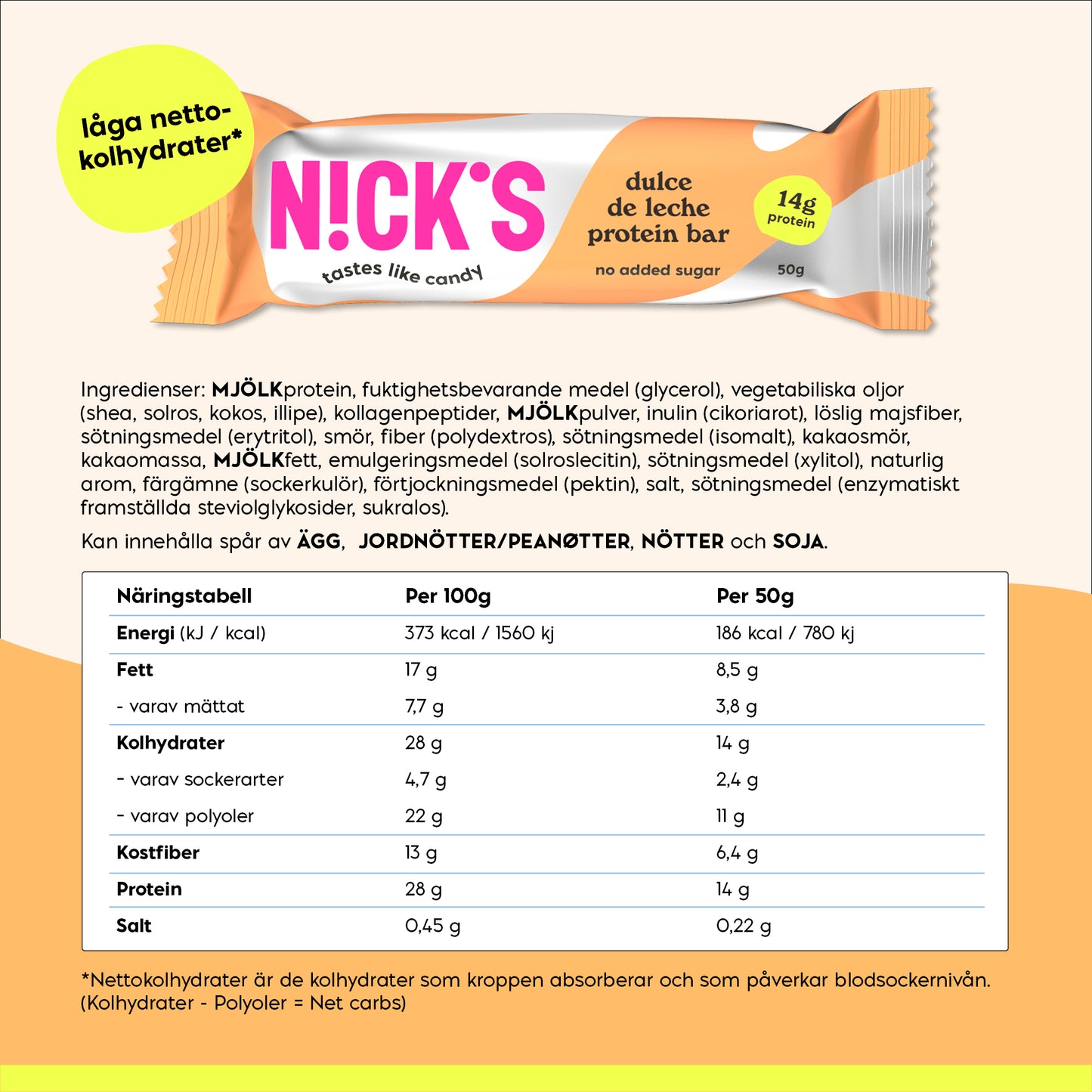 Proteinriegel Dulce De Leche 12 x 50g