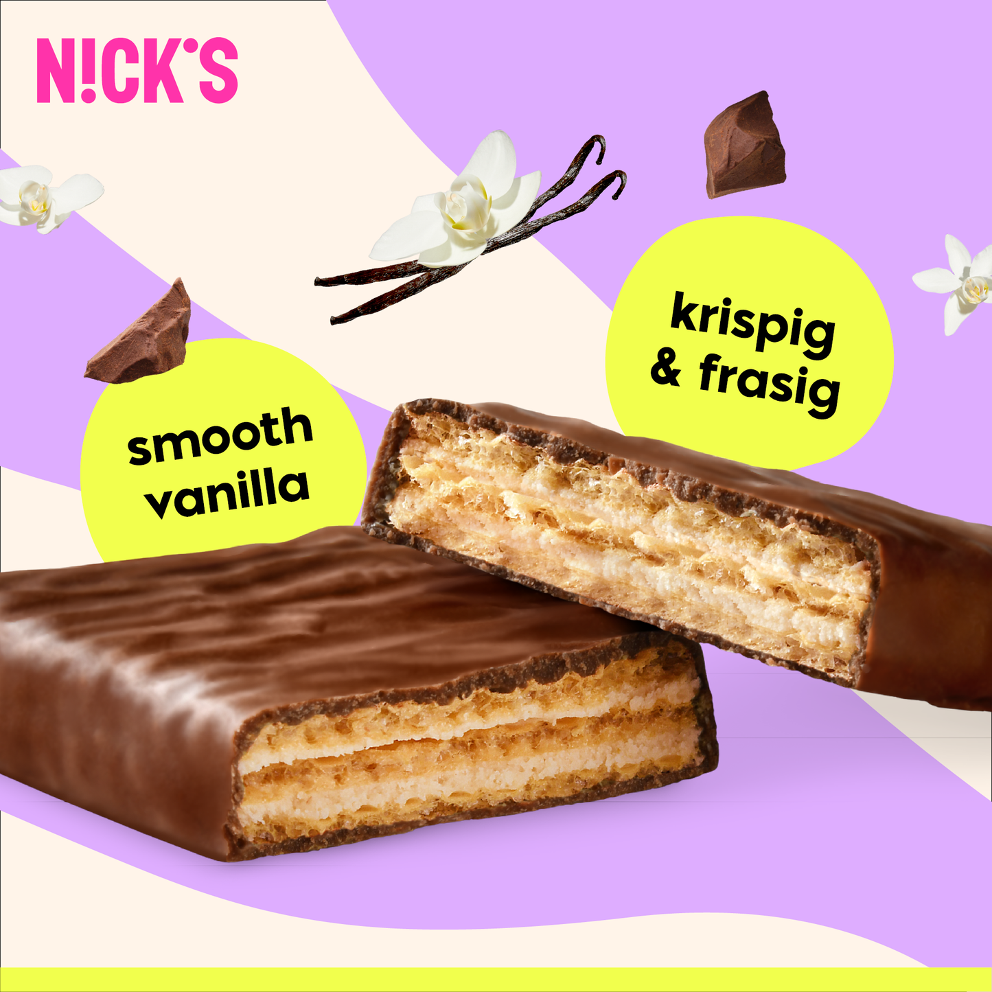 Proteinwaffel Vanille