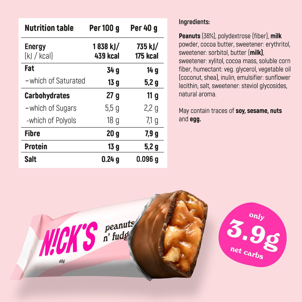 Erdnüsse und Fudge 15 x 40 g